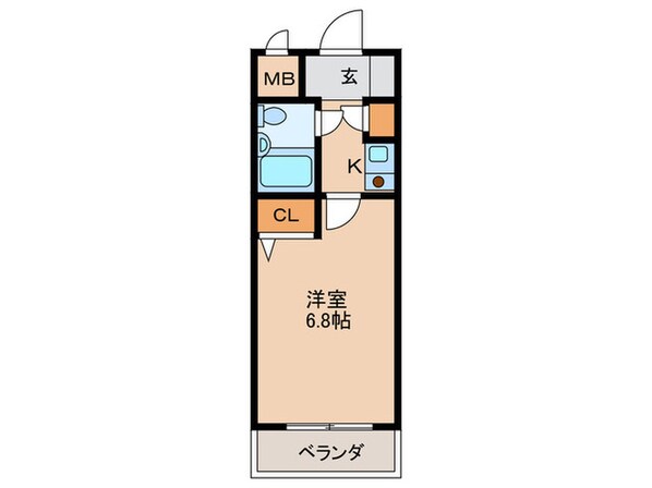 シティアリーナ阿波座西の物件間取画像